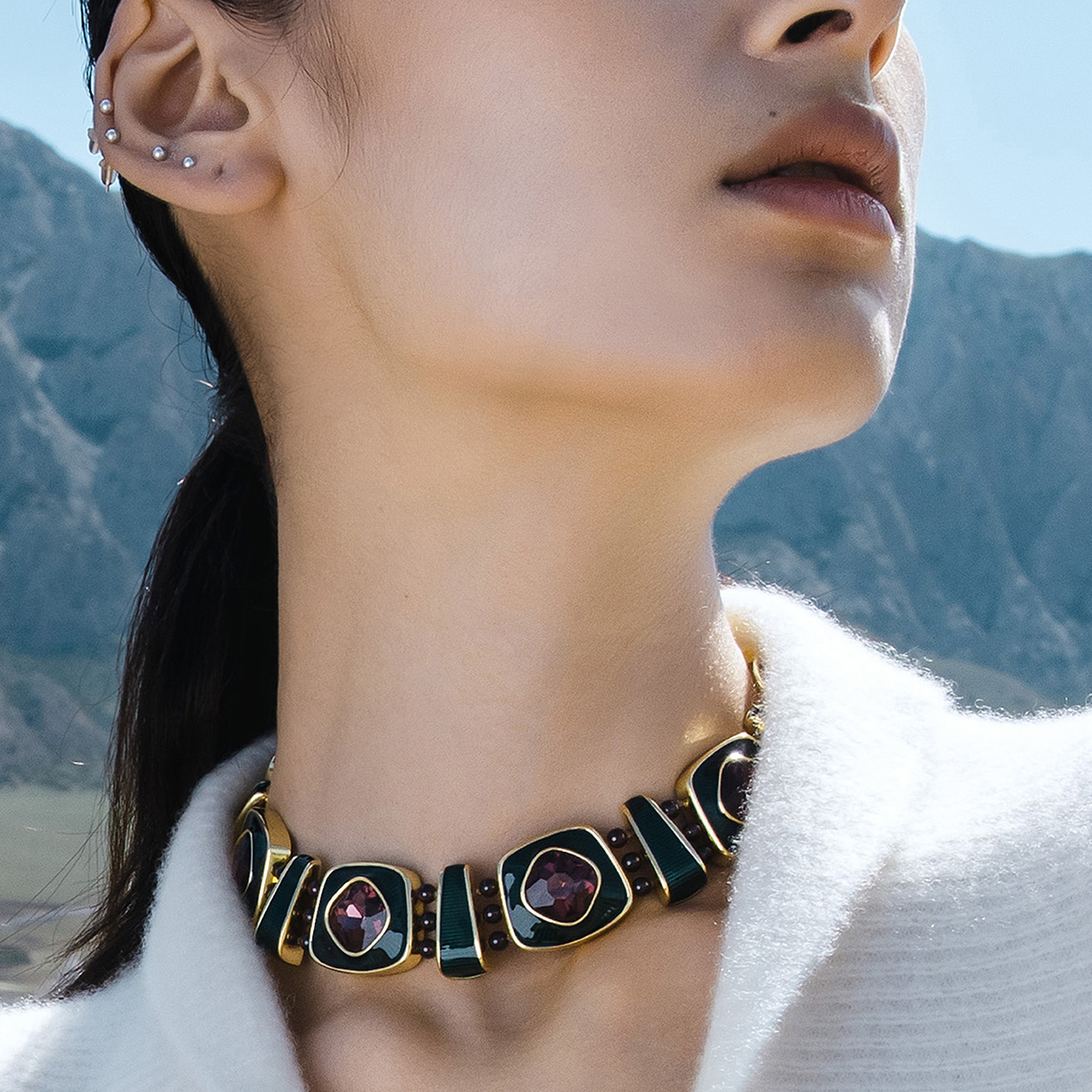 70's Glam Gaze Necklaces