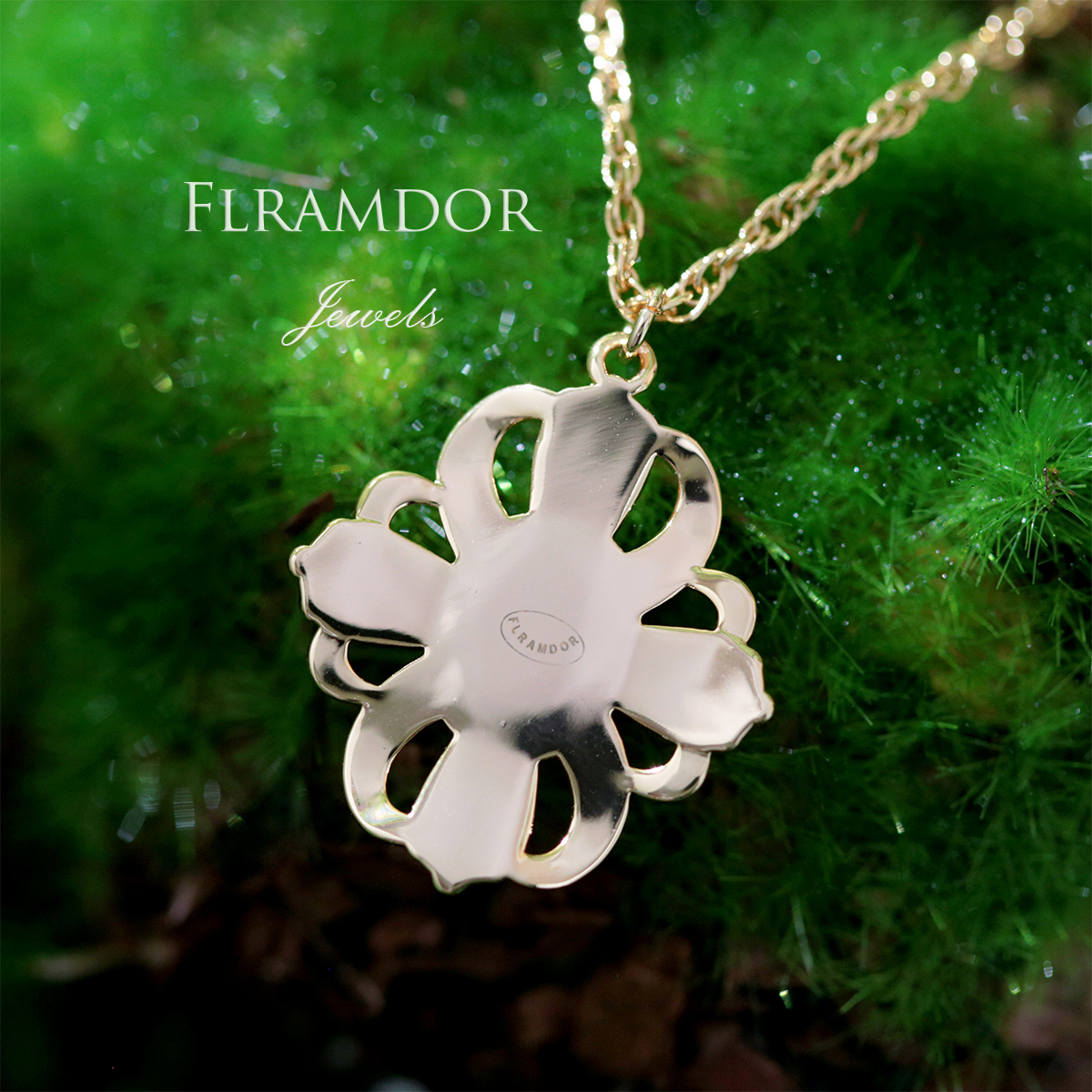 Benjamin Green Glaze Vintage Necklace thumbnail 6