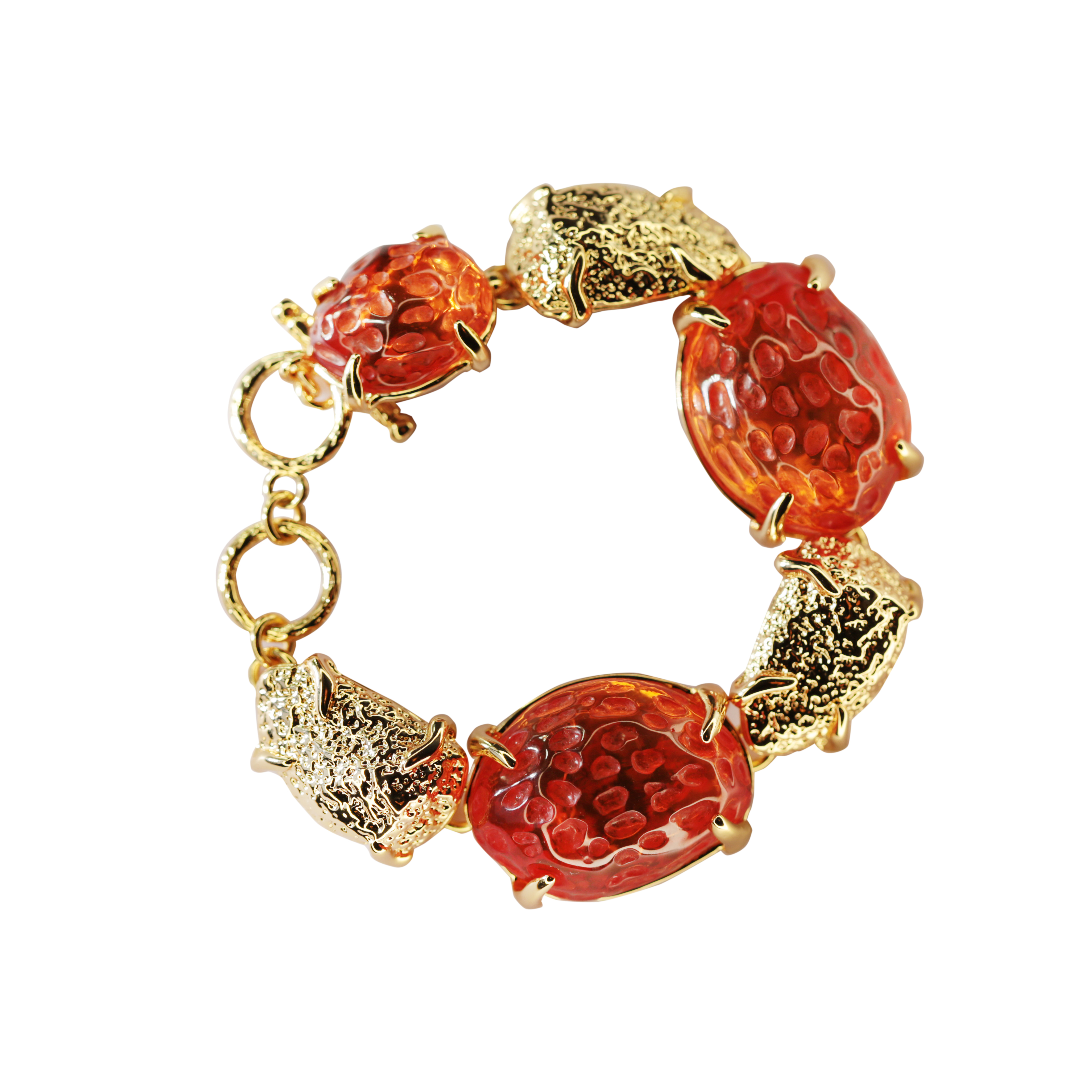 Sweet Orange Jelly Glaze Glitter Bracelet thumbnail 6